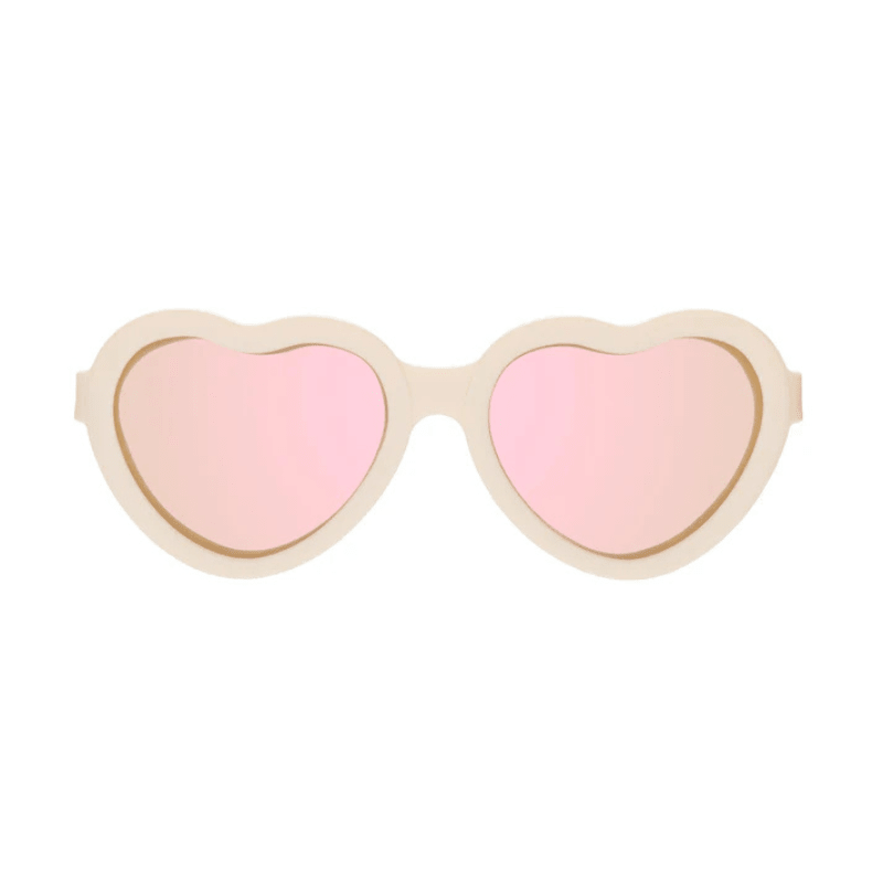 Polarized Heart Sunglasses | "Sweet Cream" by Babiators - Maude Kids Decor