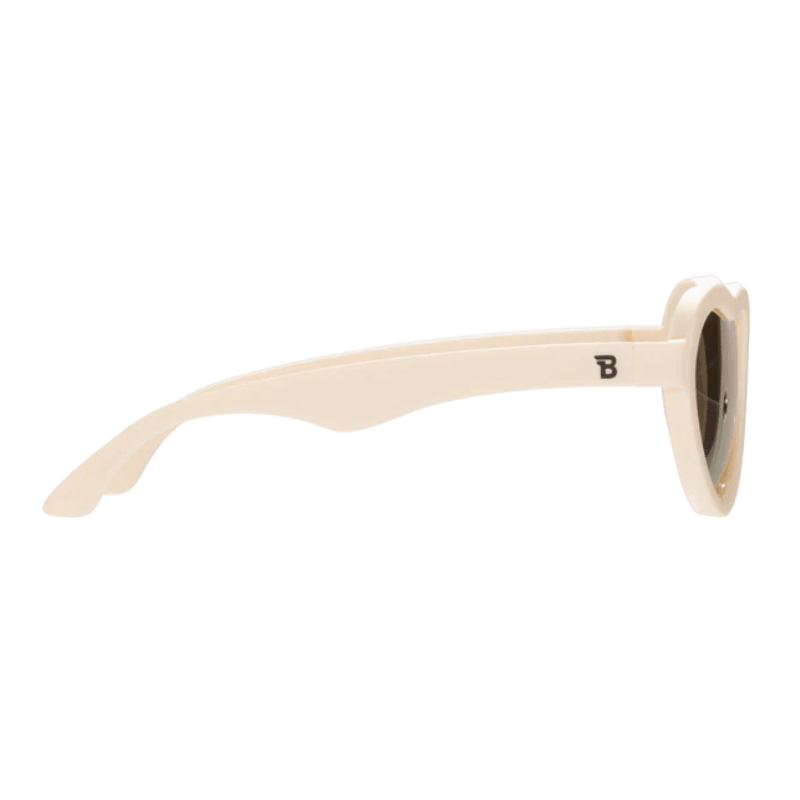 Polarized Heart Sunglasses | "Sweet Cream" by Babiators - Maude Kids Decor