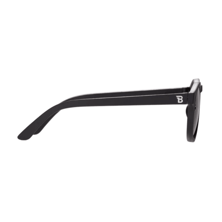 Polarized Keyhole Sunglasses | "Jet Black" by Babiators - Maude Kids Decor