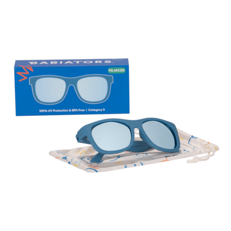 Polarized Navigator Sunglasses | "Midnight Blue" by Babiators - Maude Kids Decor