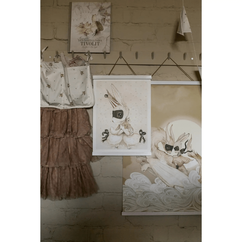 Poster Hanger Wooden Winter White by Mrs Mighetto - Maude Kids Decor