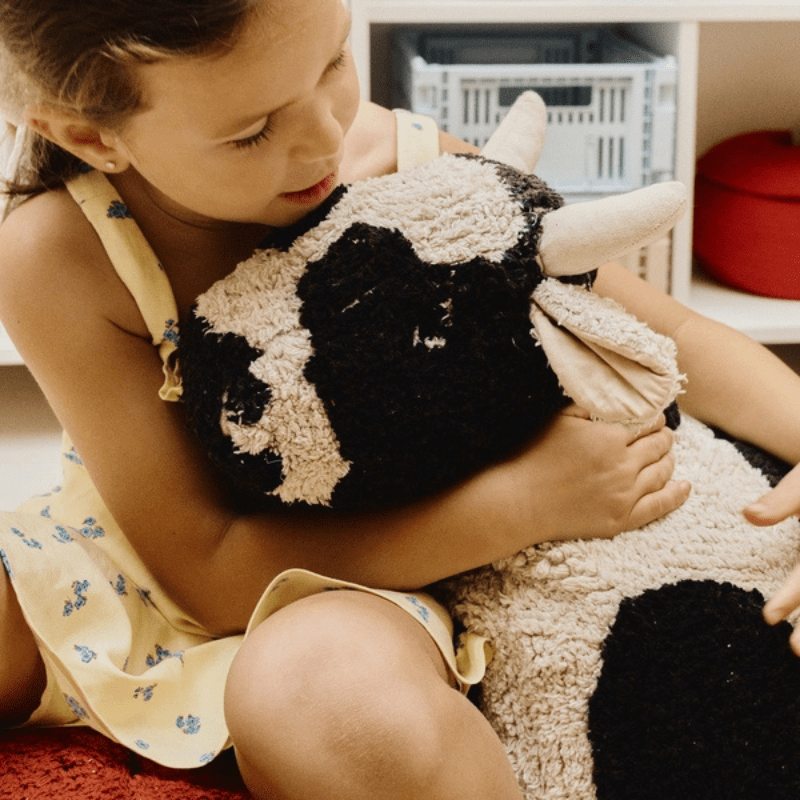 Pouf Cow Lola by Lorena Canals - Maude Kids Decor