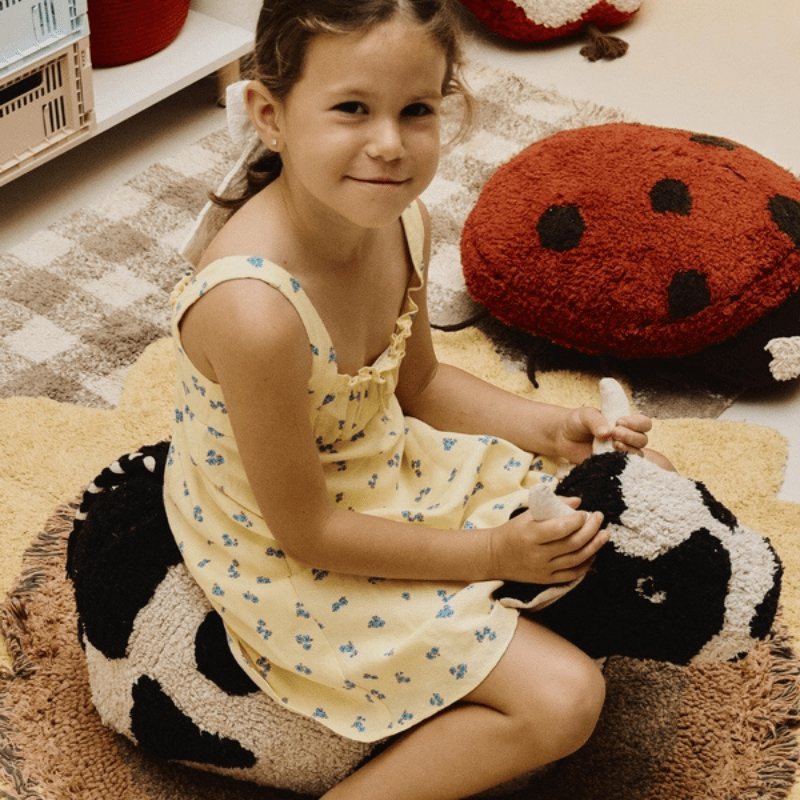 Pouf Cow Lola by Lorena Canals - Maude Kids Decor