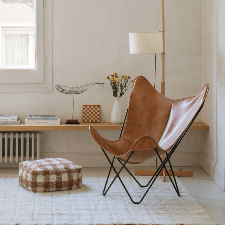 Pouf Vichy by Lorena Canals - Maude Kids Decor