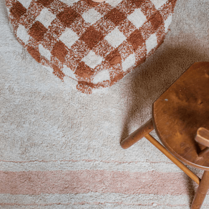 Pouf Vichy by Lorena Canals - Maude Kids Decor