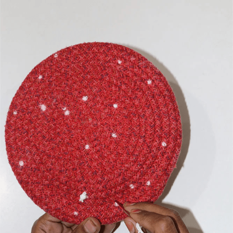 PREORDER | Basket Red Mushroom by Lorena Canals - Maude Kids Decor