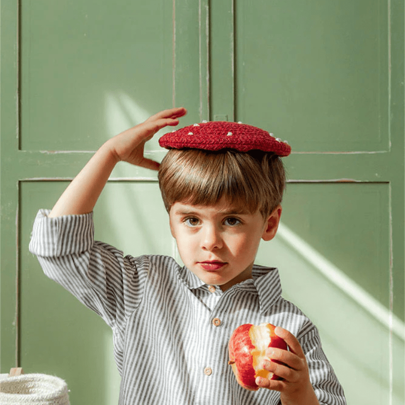 PREORDER | Basket Red Mushroom by Lorena Canals - Maude Kids Decor