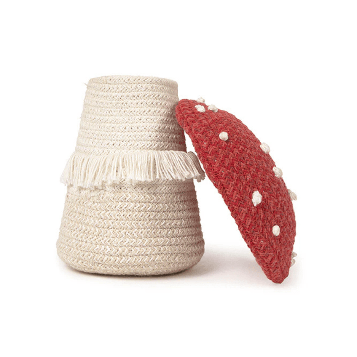 PREORDER | Basket Red Mushroom by Lorena Canals - Maude Kids Decor