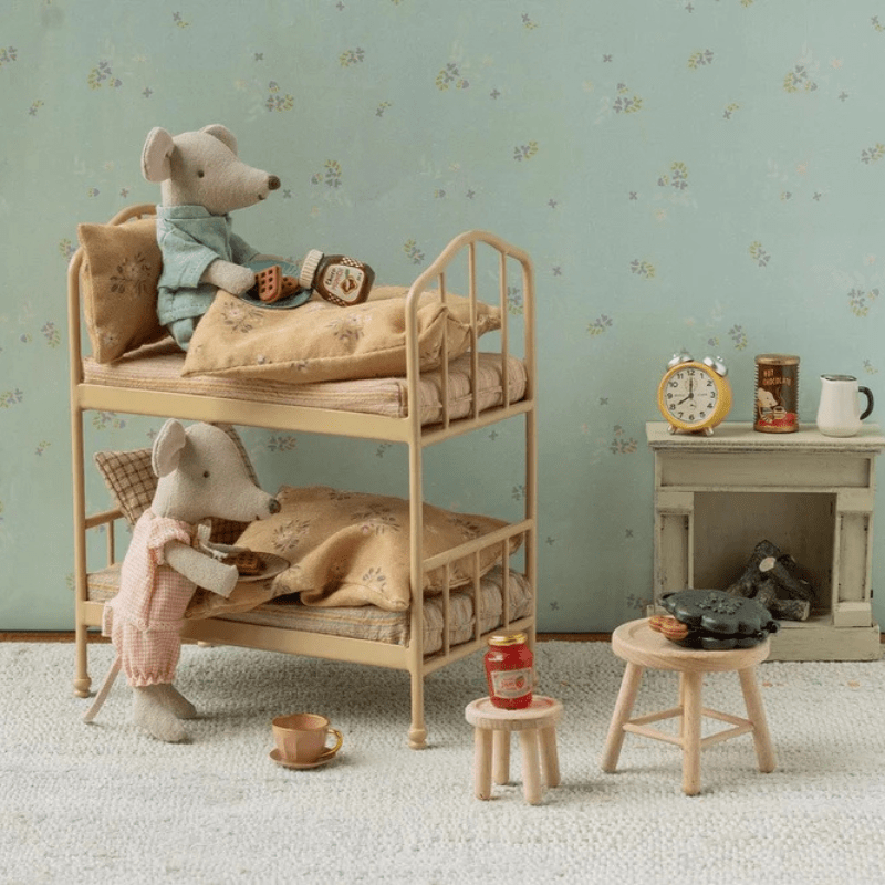 PREORDER | Bunk Bed, Mouse | Wheat by Maileg - Maude Kids Decor