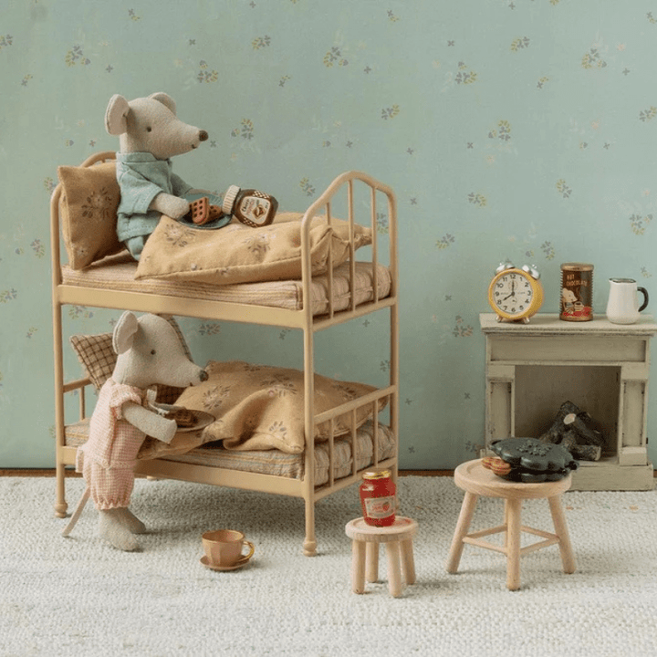 PREORDER | Bunk Bed, Mouse | Wheat by Maileg - Maude Kids Decor