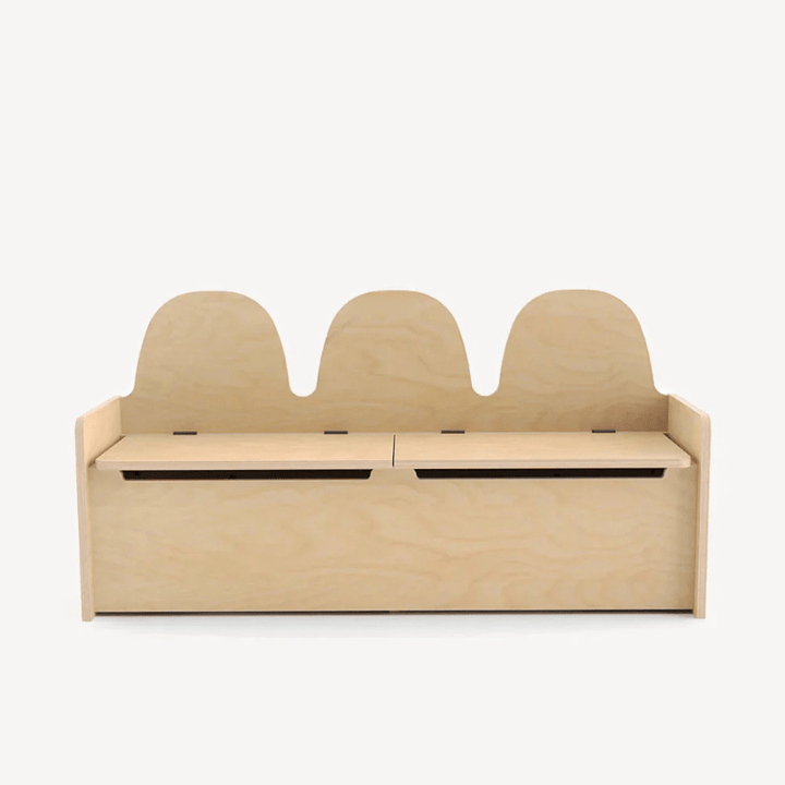 PREORDER | Camel Storage Bench by Oeuf - Maude Kids Decor