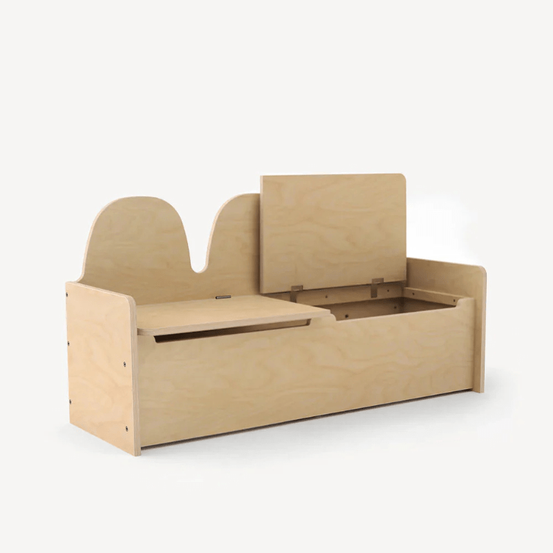 PREORDER | Camel Storage Bench by Oeuf - Maude Kids Decor
