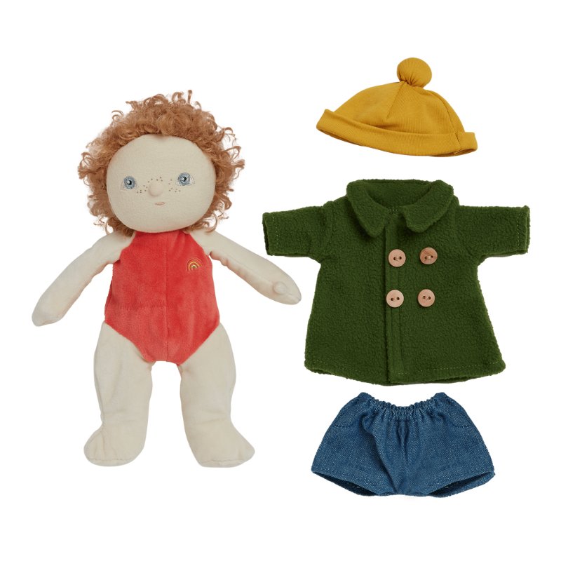 PREORDER | Dress Me Dinky Dinkum Doll | Charlie Chestnut by Olliella - Maude Kids Decor