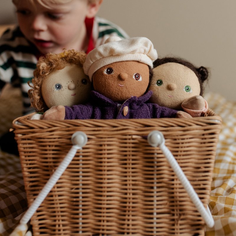 PREORDER | Dress Me Dinky Dinkum Doll | Lila Lavender by Olliella - Maude Kids Decor