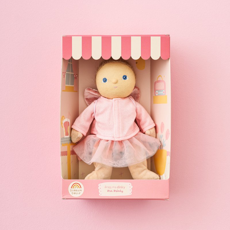 PREORDER | Dress Me Dinky Dinkum Doll | Mia Melody by Olliella - Maude Kids Decor