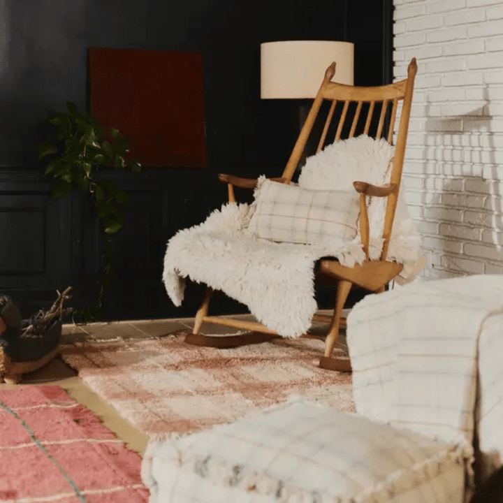 PREORDER | Handloom Cushion | Blue Sage by Lorena Canals - Maude Kids Decor