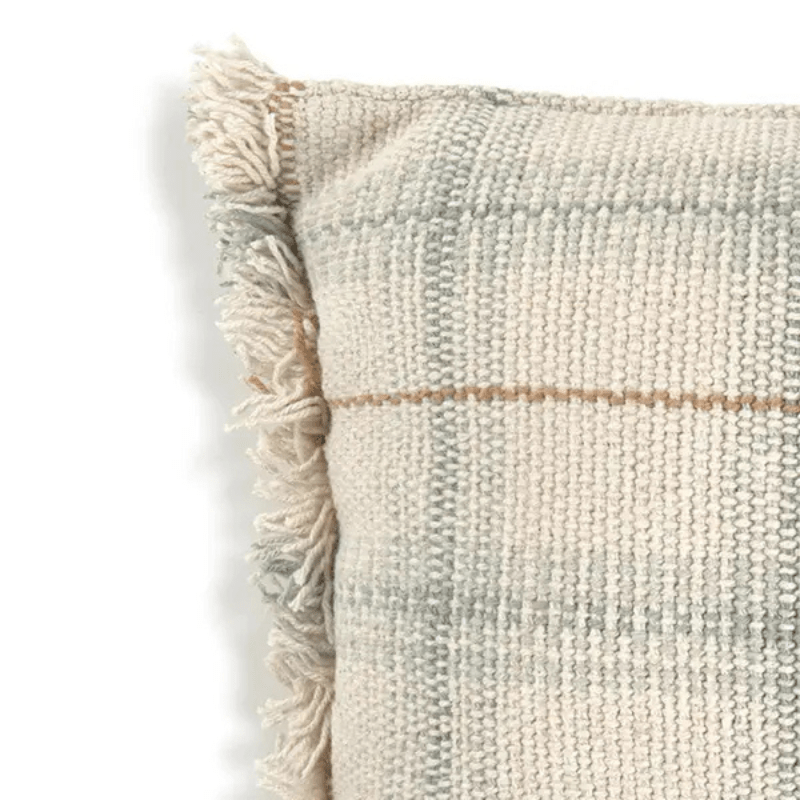 PREORDER | Handloom Cushion | Blue Sage by Lorena Canals - Maude Kids Decor
