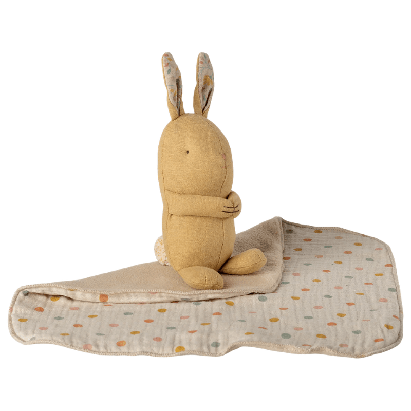 PREORDER | Lullaby Friends, Mini Bunny | Cream Yellow by Maileg - Maude Kids Decor