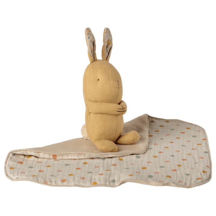 PREORDER | Lullaby Friends, Mini Bunny | Cream Yellow by Maileg - Maude Kids Decor