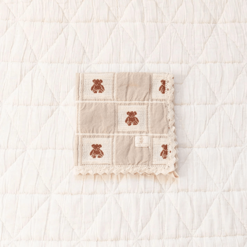 PREORDER | Patchwork Lovie | Teddy by New Grain - Maude Kids Decor