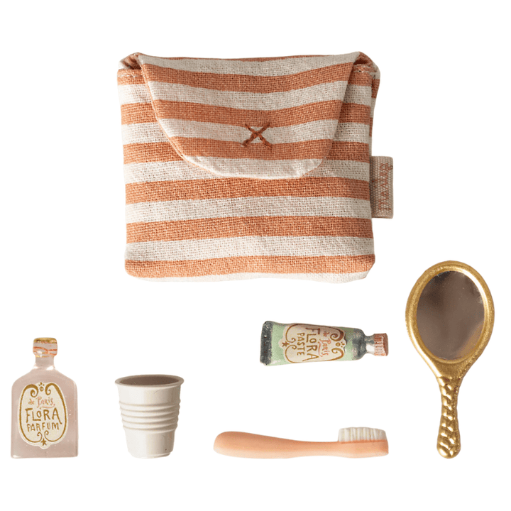 PREORDER | Toothbrush Set in Bag, Mouse by Maileg - Maude Kids Decor