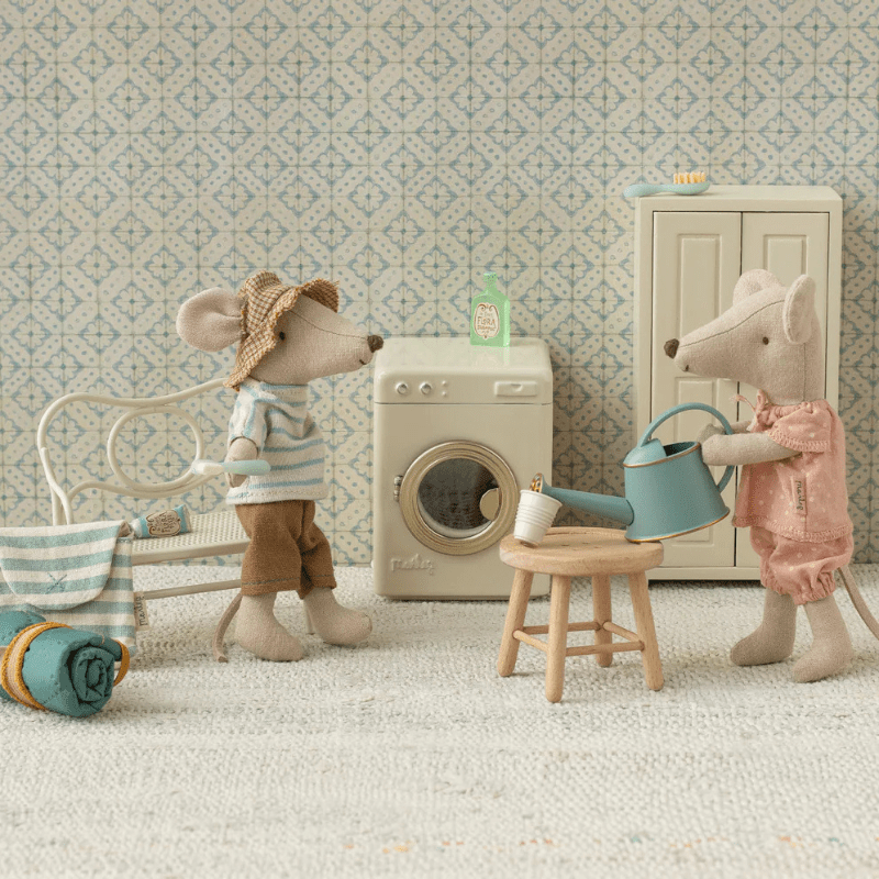 PREORDER | Toothbrush Set in Bag, Mouse by Maileg - Maude Kids Decor
