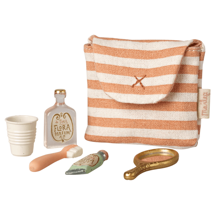 PREORDER | Toothbrush Set in Bag, Mouse by Maileg - Maude Kids Decor