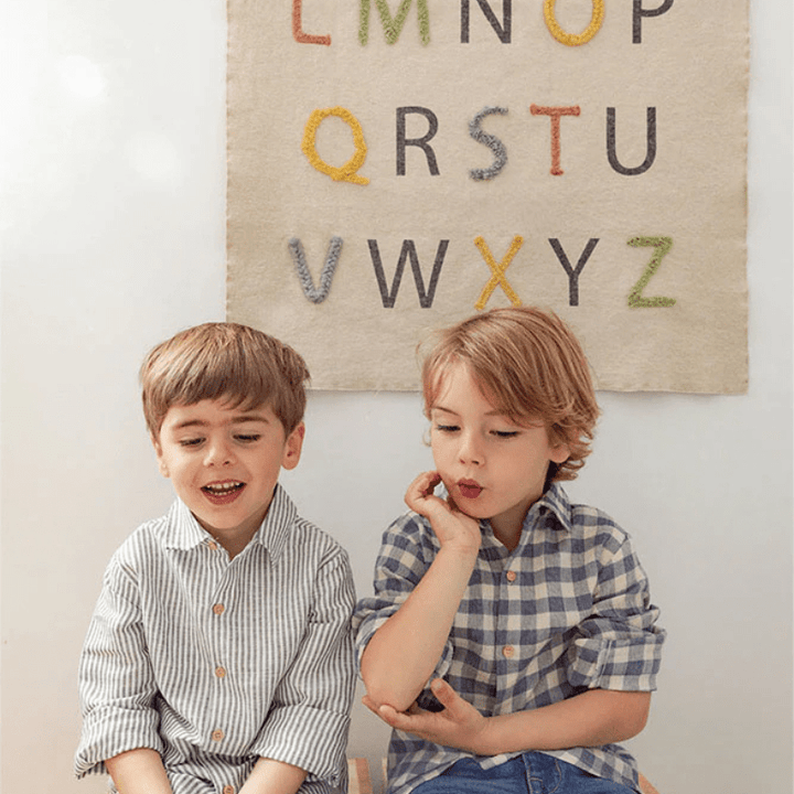 PREORDER | Wall Hanger Colour ABC by Lorena Canals - Maude Kids Decor