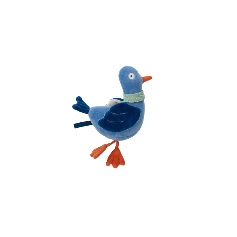 Puce &amp; Pilou | Pigeon Rattle Soft Toy by Moulin Roty - Maude Kids Decor