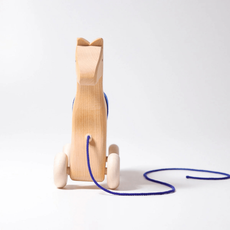 Pull Along Horse | Natural by Grimms Spiel und Holz Design - Maude Kids Decor