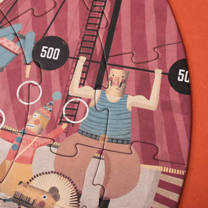 Puzzle | Circus Round by Londji - Maude Kids Decor