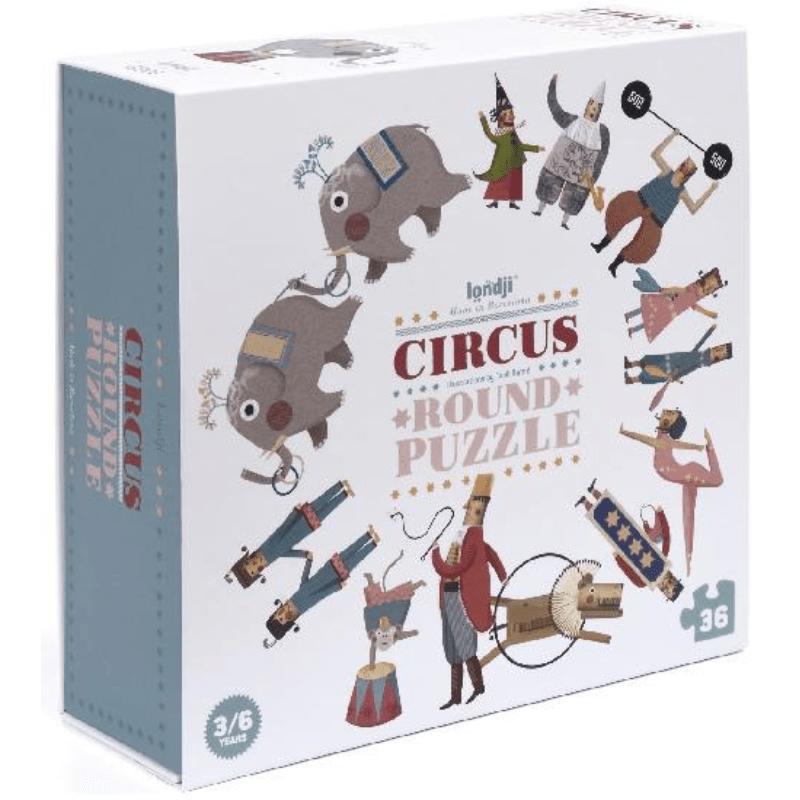 Puzzle | Circus Round by Londji - Maude Kids Decor