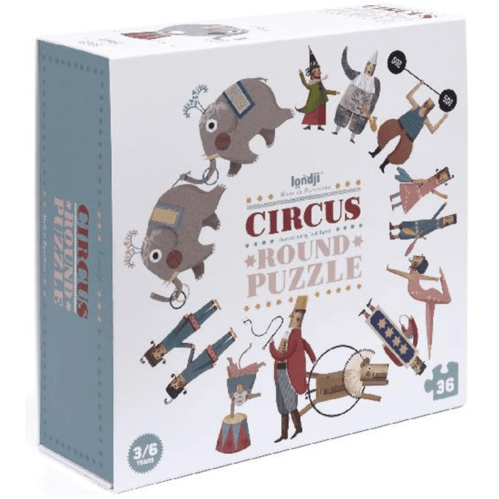 Puzzle | Circus Round by Londji - Maude Kids Decor