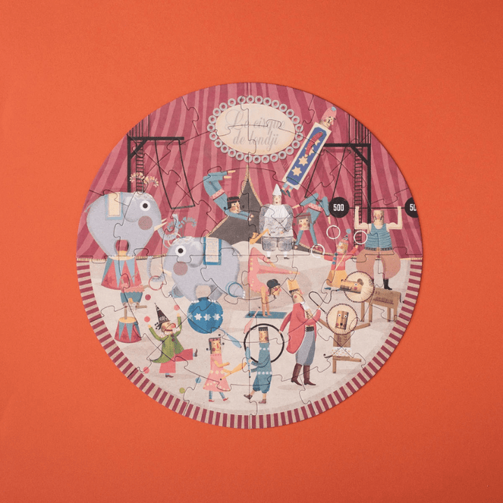 Puzzle | Circus Round by Londji - Maude Kids Decor