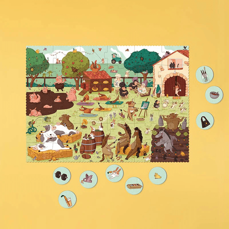 Puzzle | Farmtastic by Londji - Maude Kids Decor