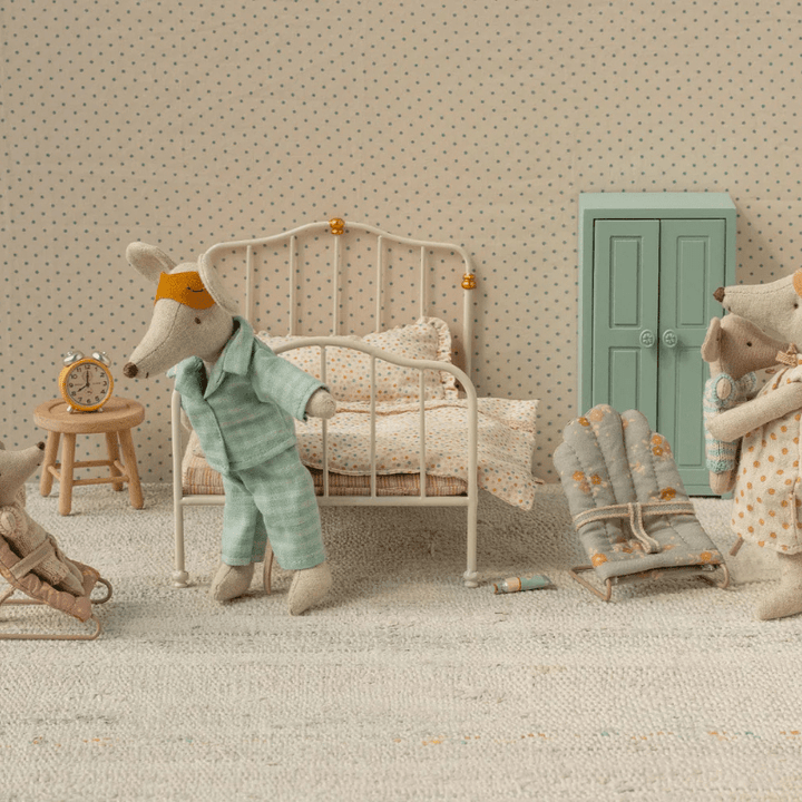 Pyjamas for Dad Mouse | Mint/Sand by Maileg - Maude Kids Decor