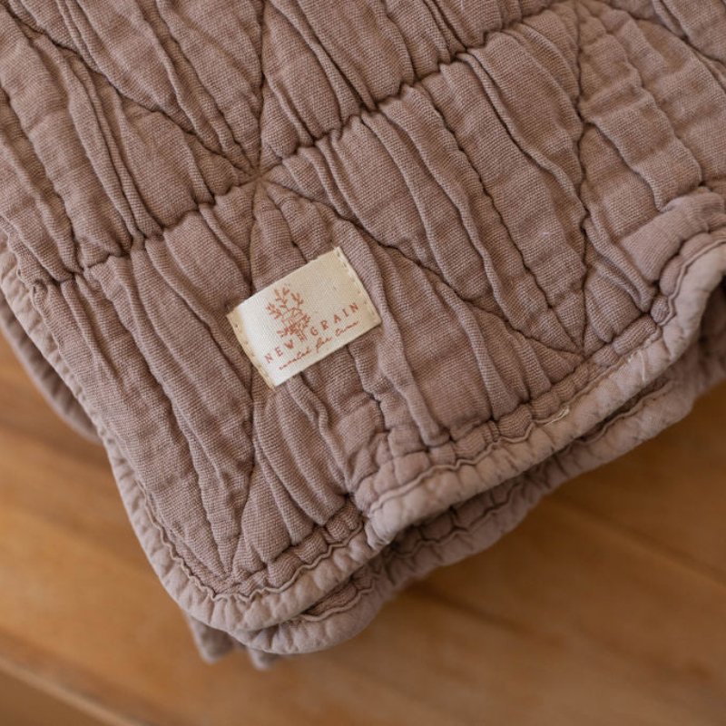 Quilted Blanket | Crib by New Grain - Maude Kids Decor