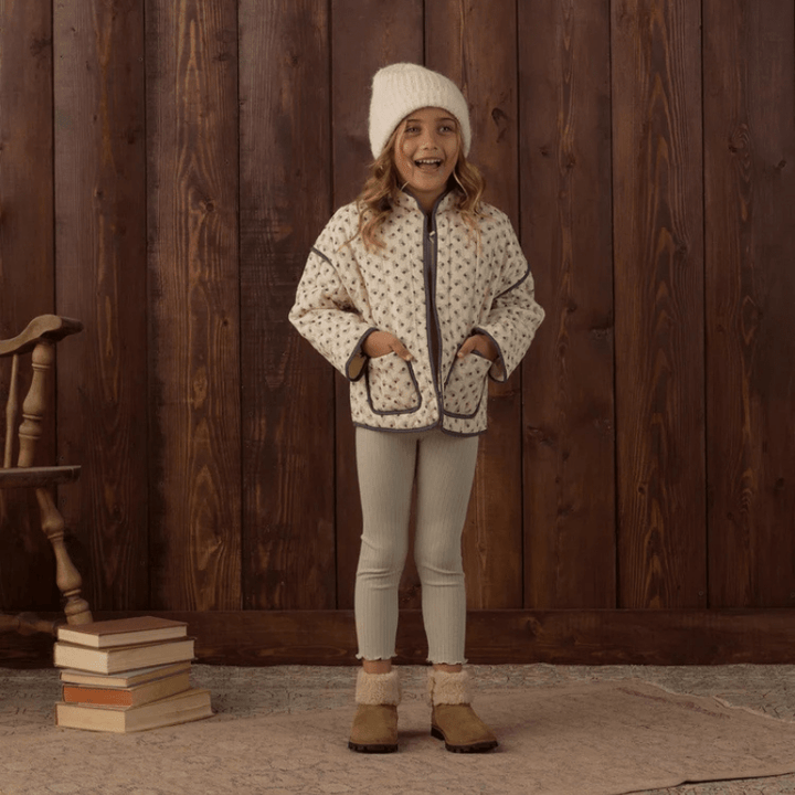 Quilted Jacket Vintage Fleur by Rylee &amp; Cru - Maude Kids Decor