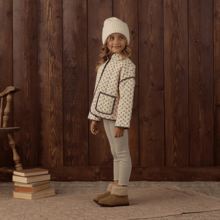 Quilted Jacket Vintage Fleur by Rylee &amp; Cru - Maude Kids Decor