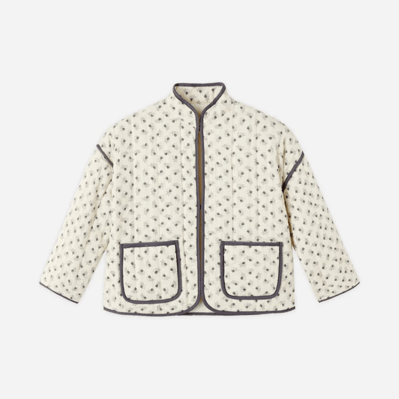 Quilted Jacket Vintage Fleur by Rylee & Cru - Maude Kids Decor