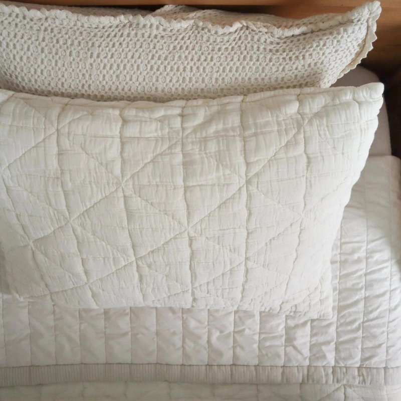 Quilted Pillowcase by New Grain - Maude Kids Decor