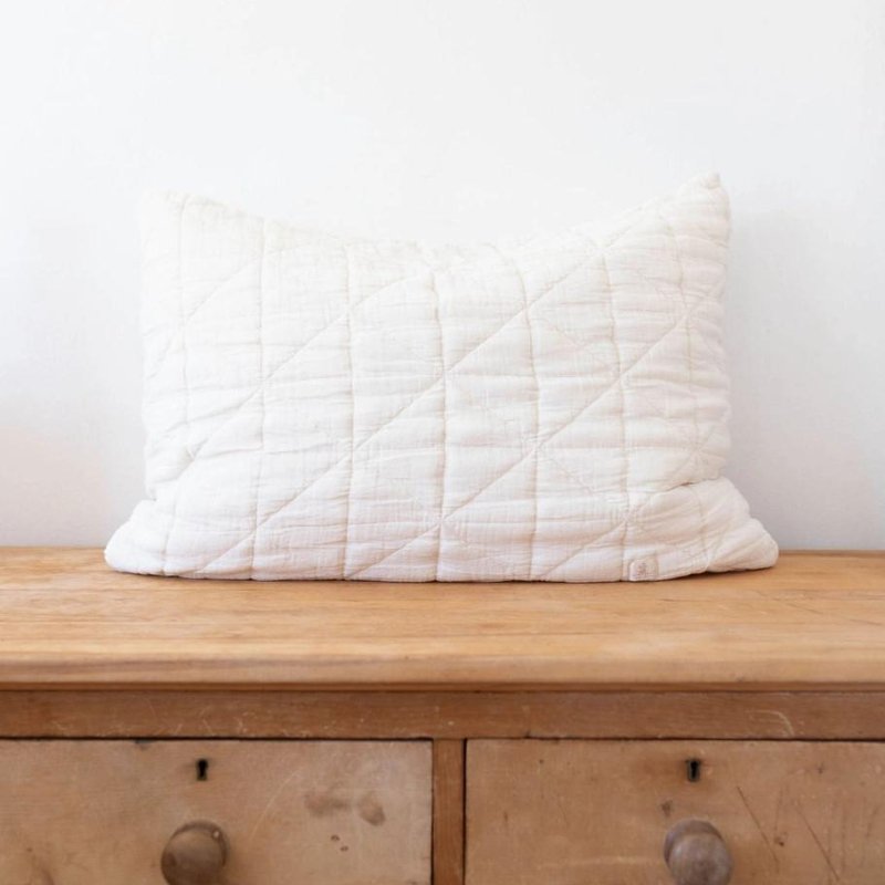Quilted Pillowcase by New Grain - Maude Kids Decor