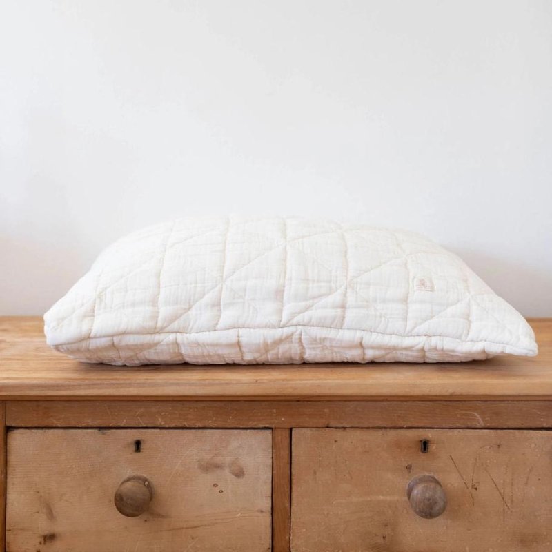 Quilted Pillowcase by New Grain - Maude Kids Decor