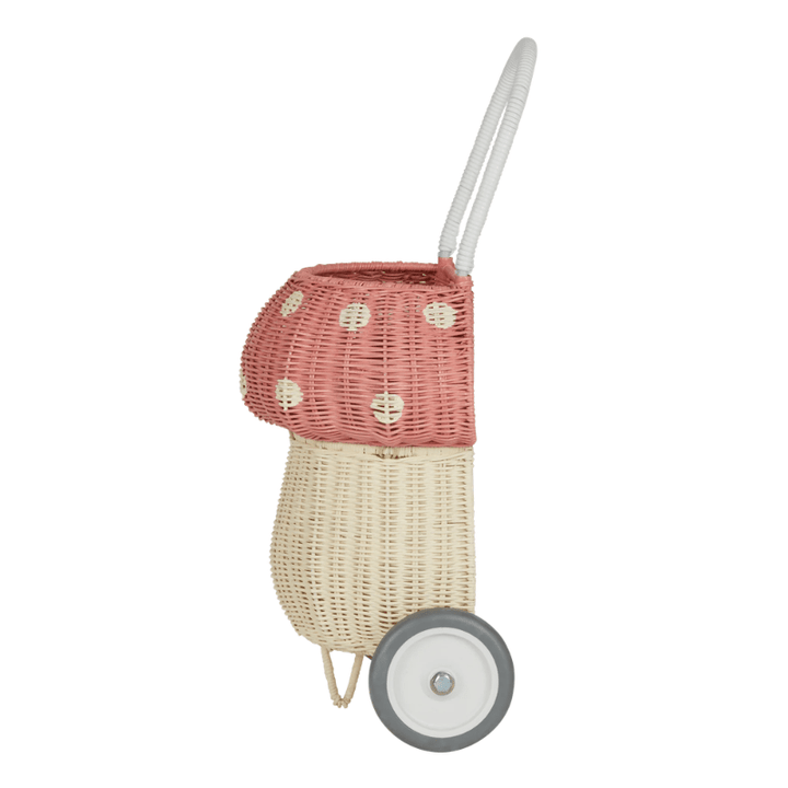 Rattan Mushroom Luggy | Musk by Olliella - Maude Kids Decor