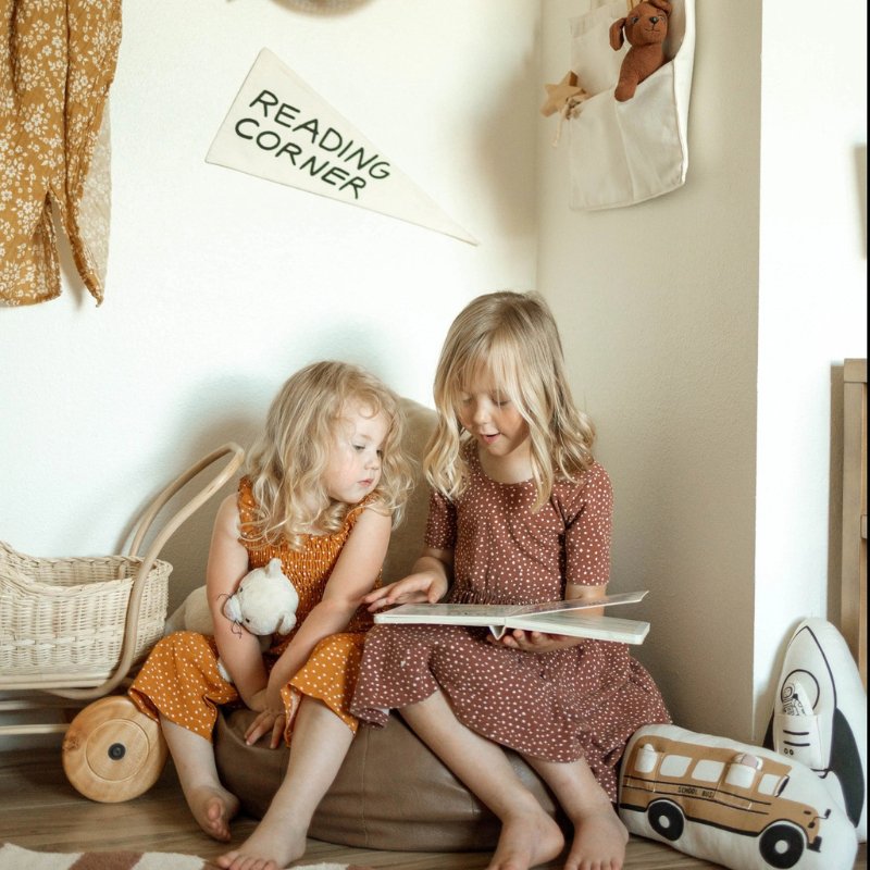 Reading Corner Pennant by Imani Collective - Maude Kids Decor