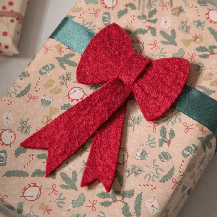 Red Bow | Big by Én Gry &amp; Sif - Maude Kids Decor
