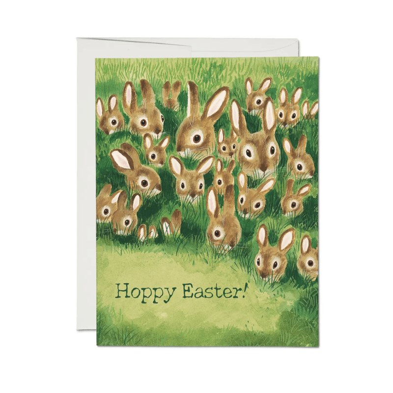 Richard Scarry Rabbit Family Easter Greeting Card by Red Cap Cards - Maude Kids Decor