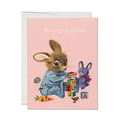 Richard Scarry So Tiny, So Loved Greeting Card by Red Cap Cards - Maude Kids Decor