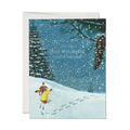 Richard Scarry Winter Wonderland Greeting Card by Red Cap Cards - Maude Kids Decor