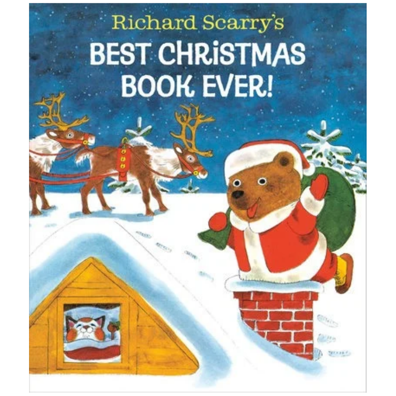 Richard Scarry's Best Christmas Book Ever! by Richard Scarry - Maude Kids Decor